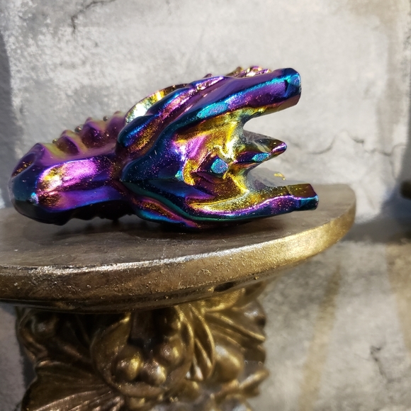 Titanium Crystal Dragon Head - Picture 4 of 6